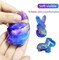 6 Pcs Easter Galaxy Slime Eggs Stress Relief Toys for Kids Boys Girls Easter Basket Stuffers Eggs Fillers Party Favors Gifts